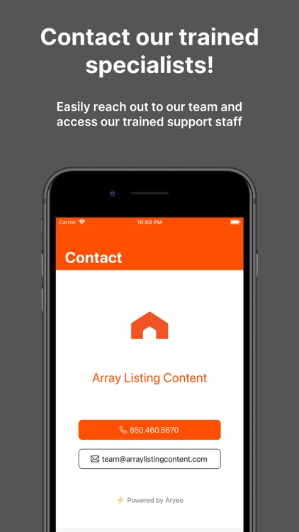 Array Listing Content