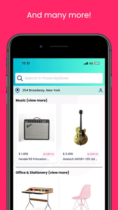 ProximityStore Screenshot