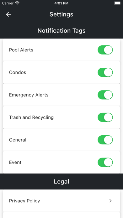 Stone Ridge HOA Screenshot