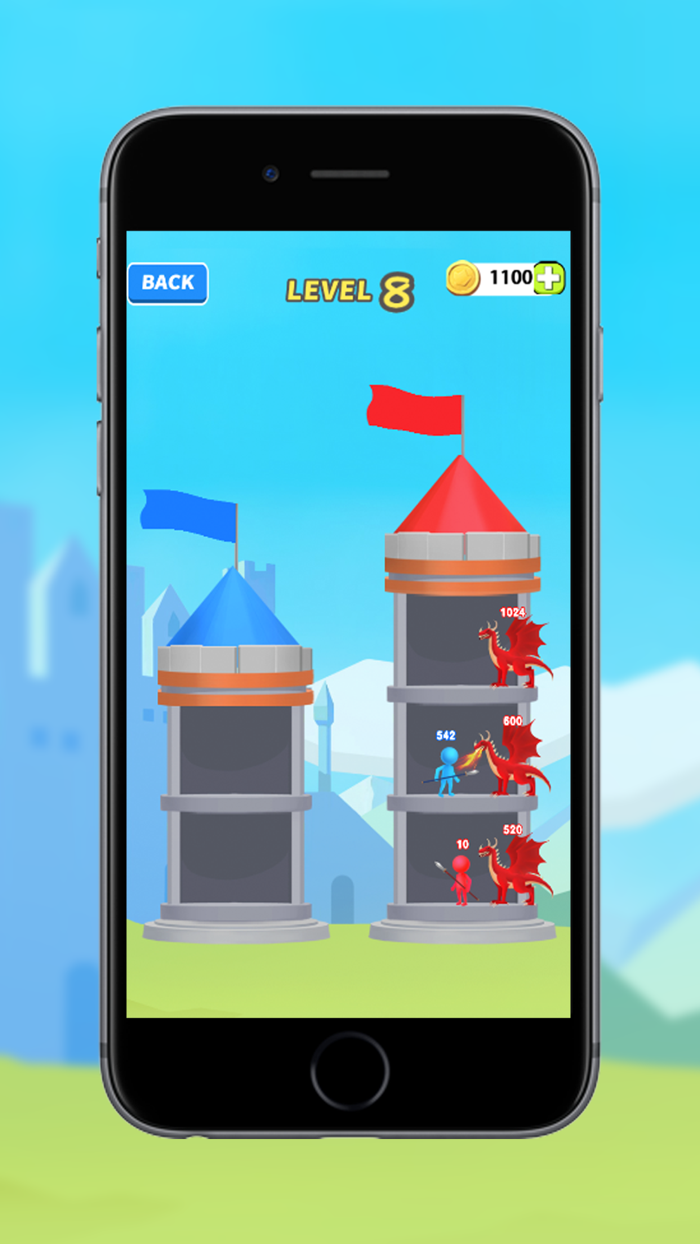 Stick Hero-Horror Tower Wars