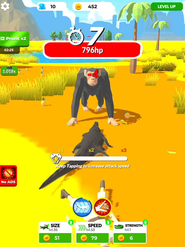 Idle Evolution Reptile Empire