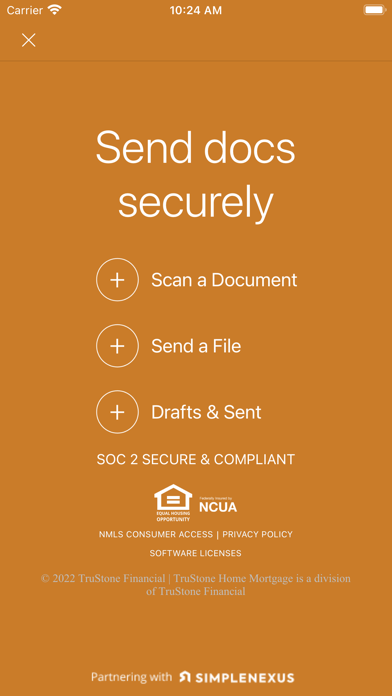 TruStone Home Mortgage App Screenshot