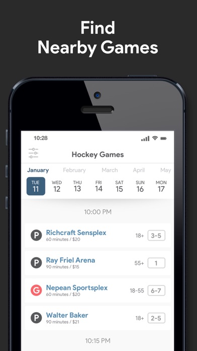 Shorthanded App Screenshot