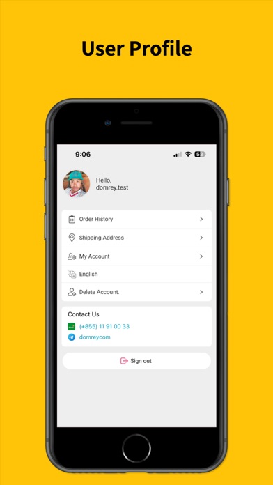 Domrey - Online Shopping Screenshot