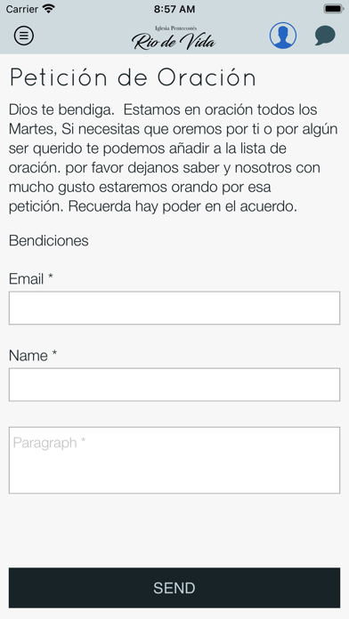 Iglesia Rio de Vida Screenshot