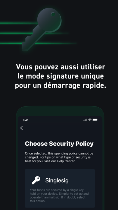 Screenshot #3 pour Green: Bitcoin Wallet