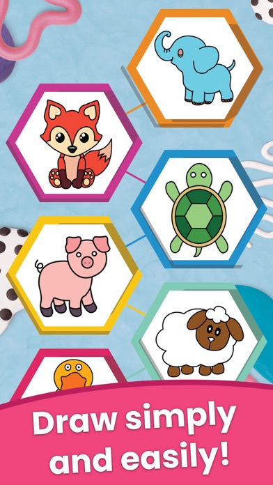 Coloring Book Draw Animal Ap Screenshot