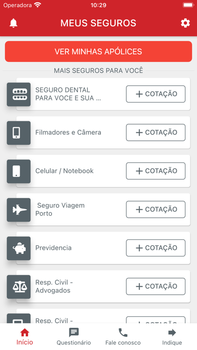 PBS Corretora de Seguros Screenshot