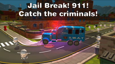 Police Car Race Chase Sim 911のおすすめ画像1