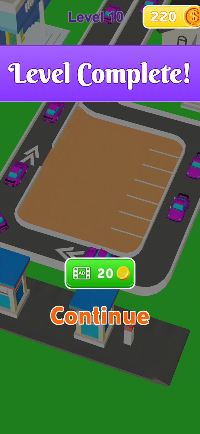 Clear The Lot Car Parking Sim