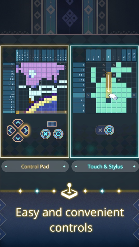 #4. Valley of Stars - Nonogram (iOS) Podle: COZY GROUND Co., Ltd.