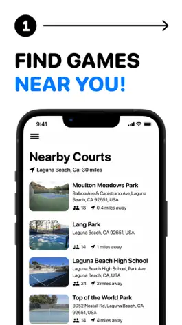 Game screenshot Tennis - Find Pickup Games apk