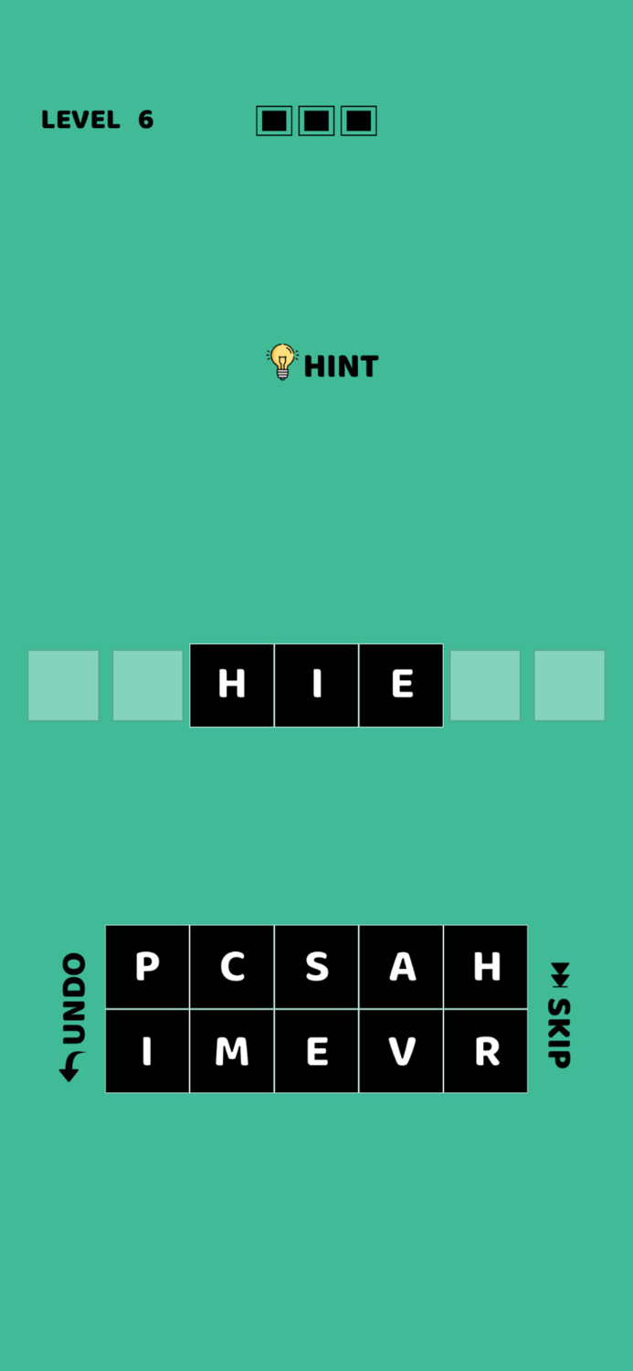 The Second Word - Crossword