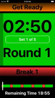 personal interval timer iphone screenshot 1