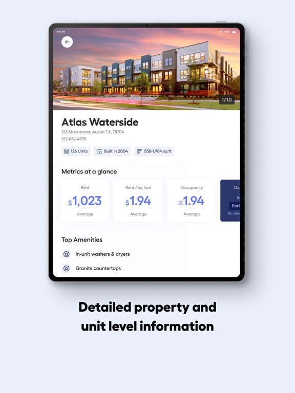 PropData iPad screenshot 2 - Productivity app
