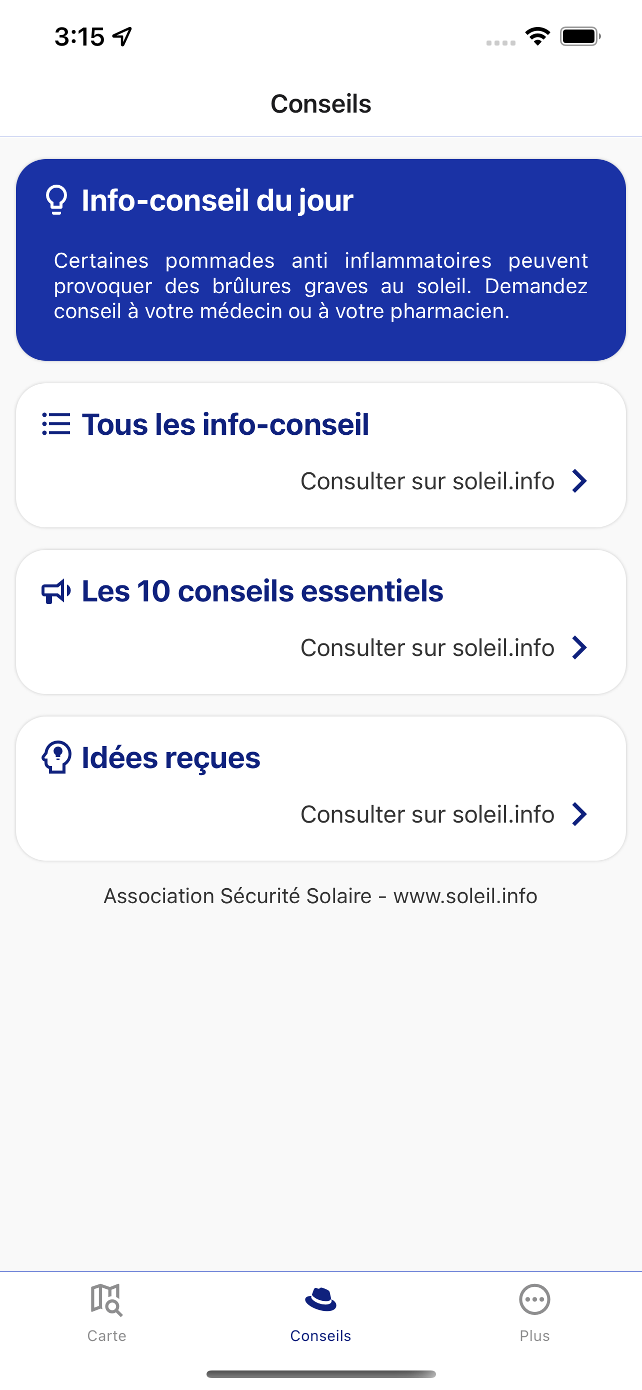 Météo UV