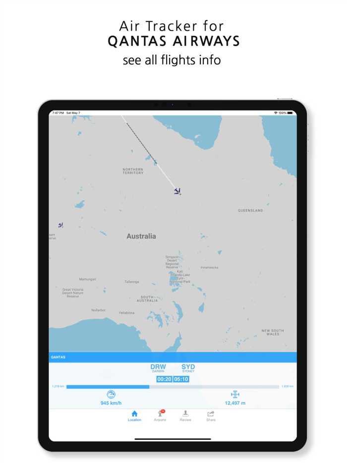 QFA Tracker For Qantas
