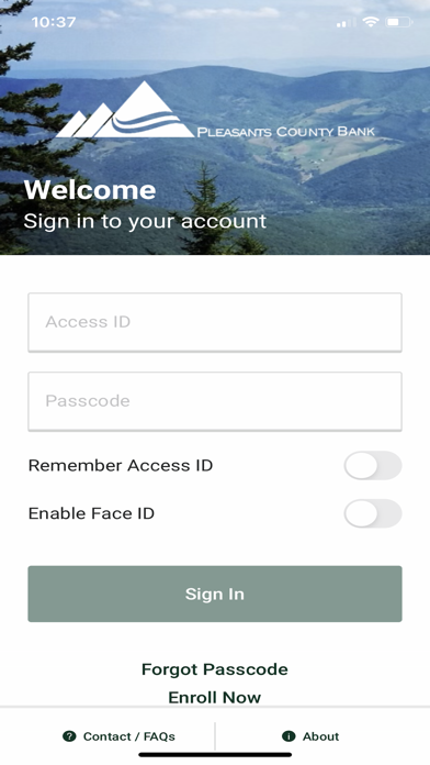 Pleasants County Bank Mobile Screenshot