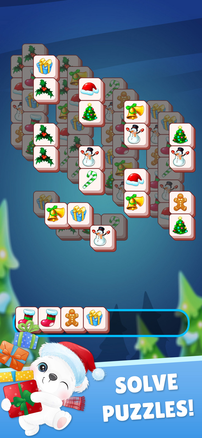 Christmas Mahjong  Match 3
