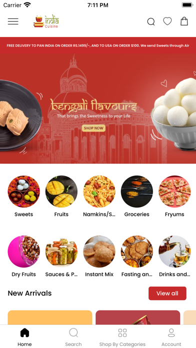 INDIA CUISINE Screenshot
