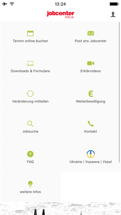 Jobcenter Köln mobil Screenshot