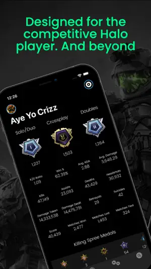 Infinite Spartan Stats screenshot 1