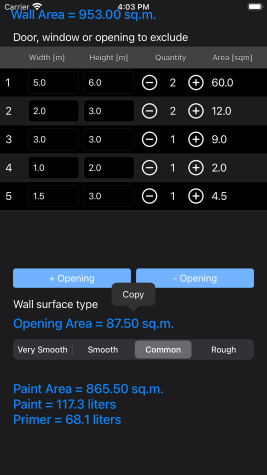 #4. Paint Calculator Plus (iOS) De: Heng Jia Liang