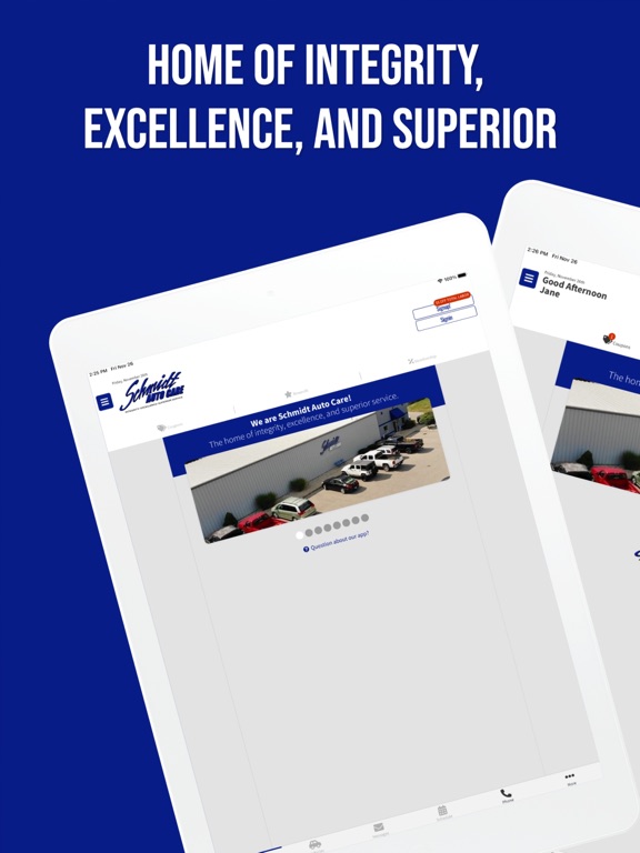 Schmidt Auto Care iPad screenshot
