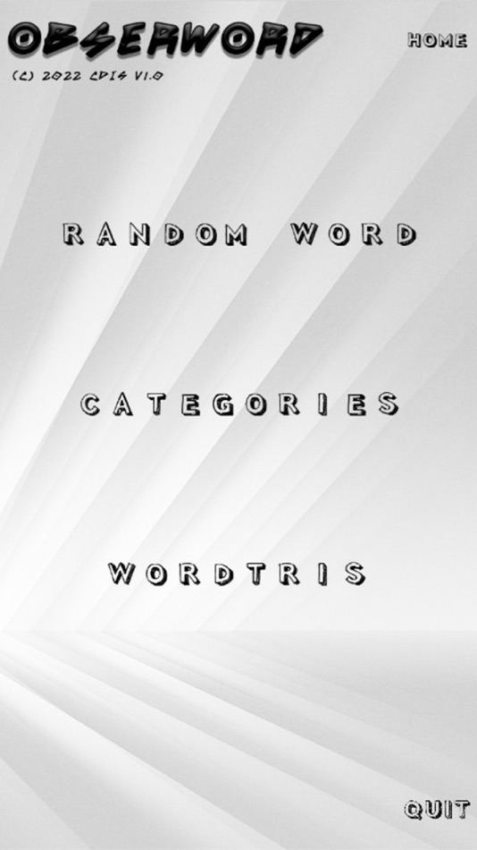 #2. Obserword (iOS) 由: Safak Yalcinkaya