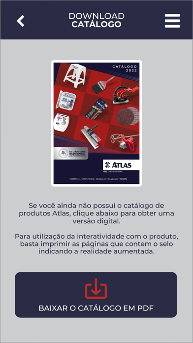 Catálogo Interativo Atlas Screenshot