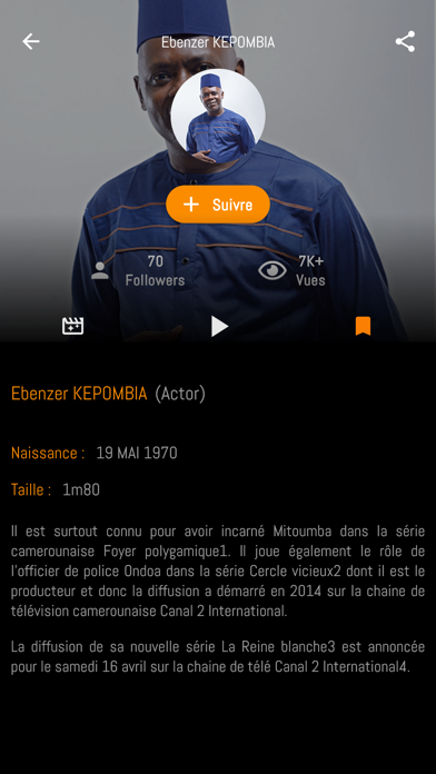 CINAF TV Screenshot