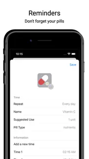 How to cancel & delete pill reminder: piller 2