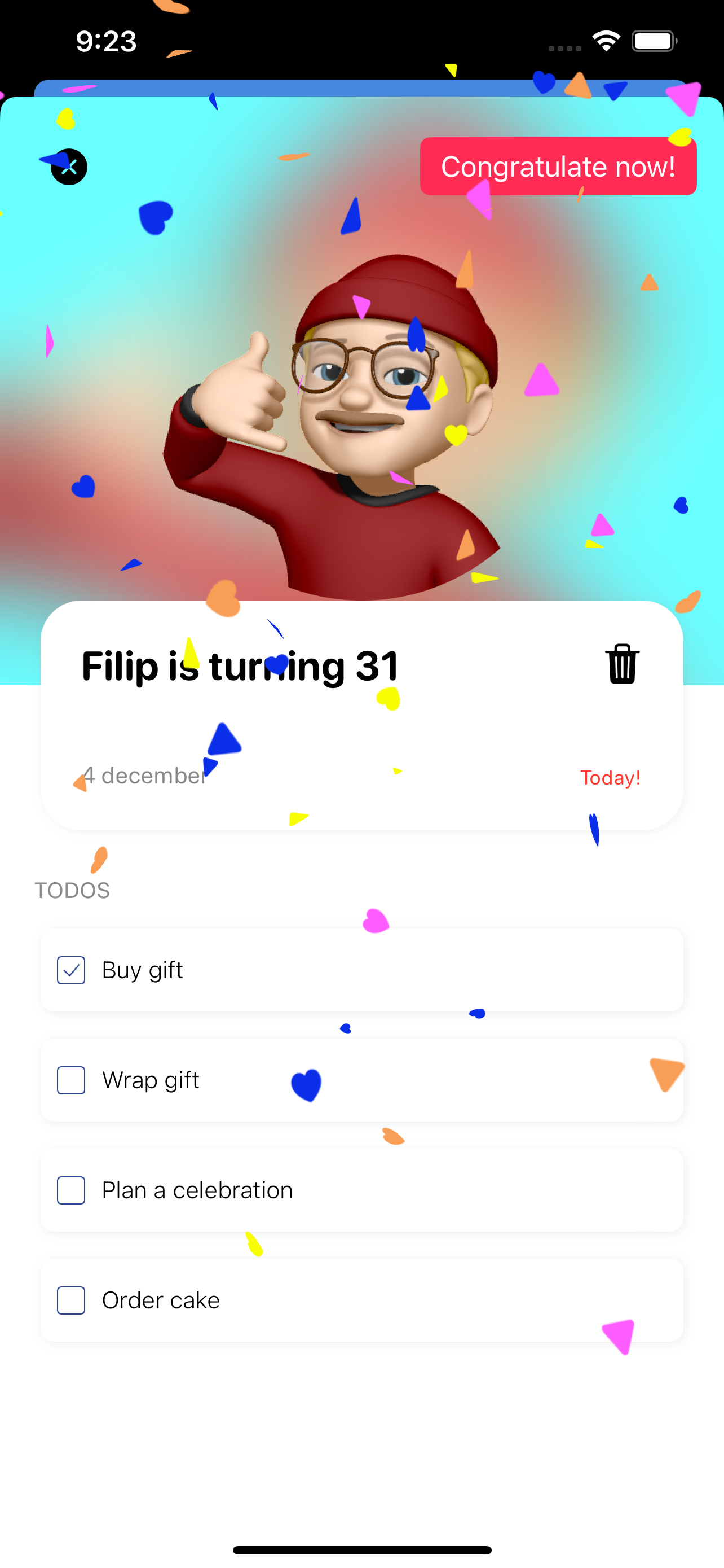 Birthdays