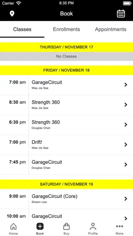 Game screenshot GARAGE Fitness apk
