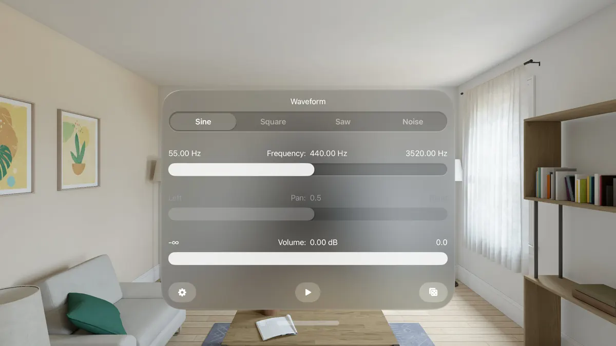 Oscillator screenshot 1