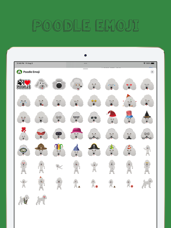 Screenshot #4 pour Poodle Emoji