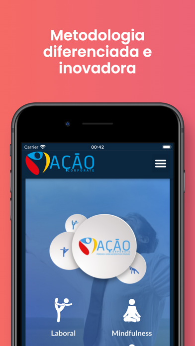 Ação Corporate Screenshot