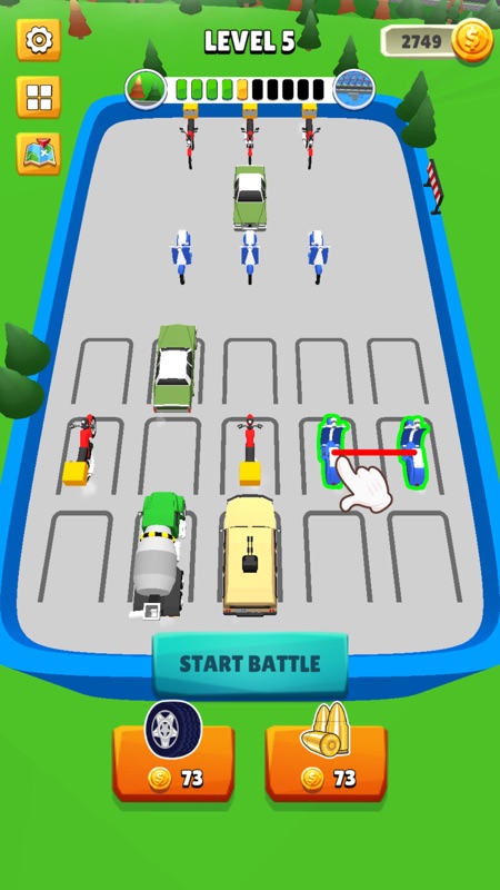 Merge Master Car Fusion Battle screenshot 1
