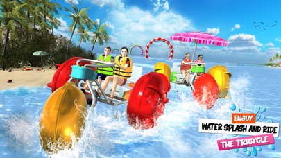 Water Surfer Beach Tricycle Screenshot