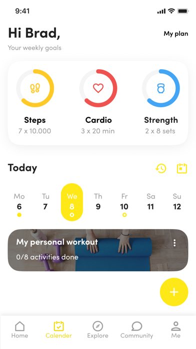 Mike's Gym Screenshot