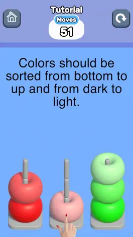 Game screenshot Hoop Color Sorting 3D hack