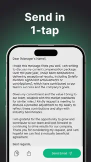 effortless ai email generator iphone screenshot 3