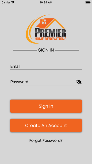 Premier Home Renovations Screenshot