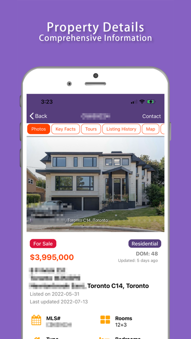 Hokaho Toronto Real Estate Screenshot