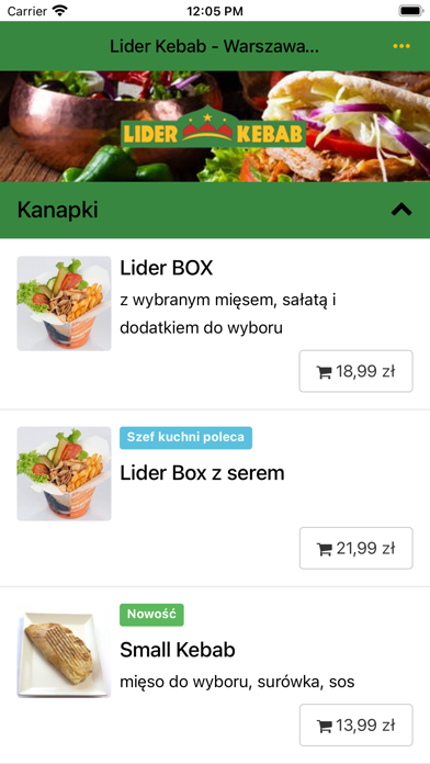 Lider Kebab Screenshot