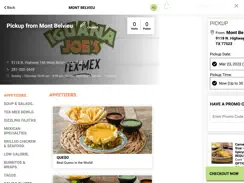 Iguana Joe's Tex-Mex iPad image 3
