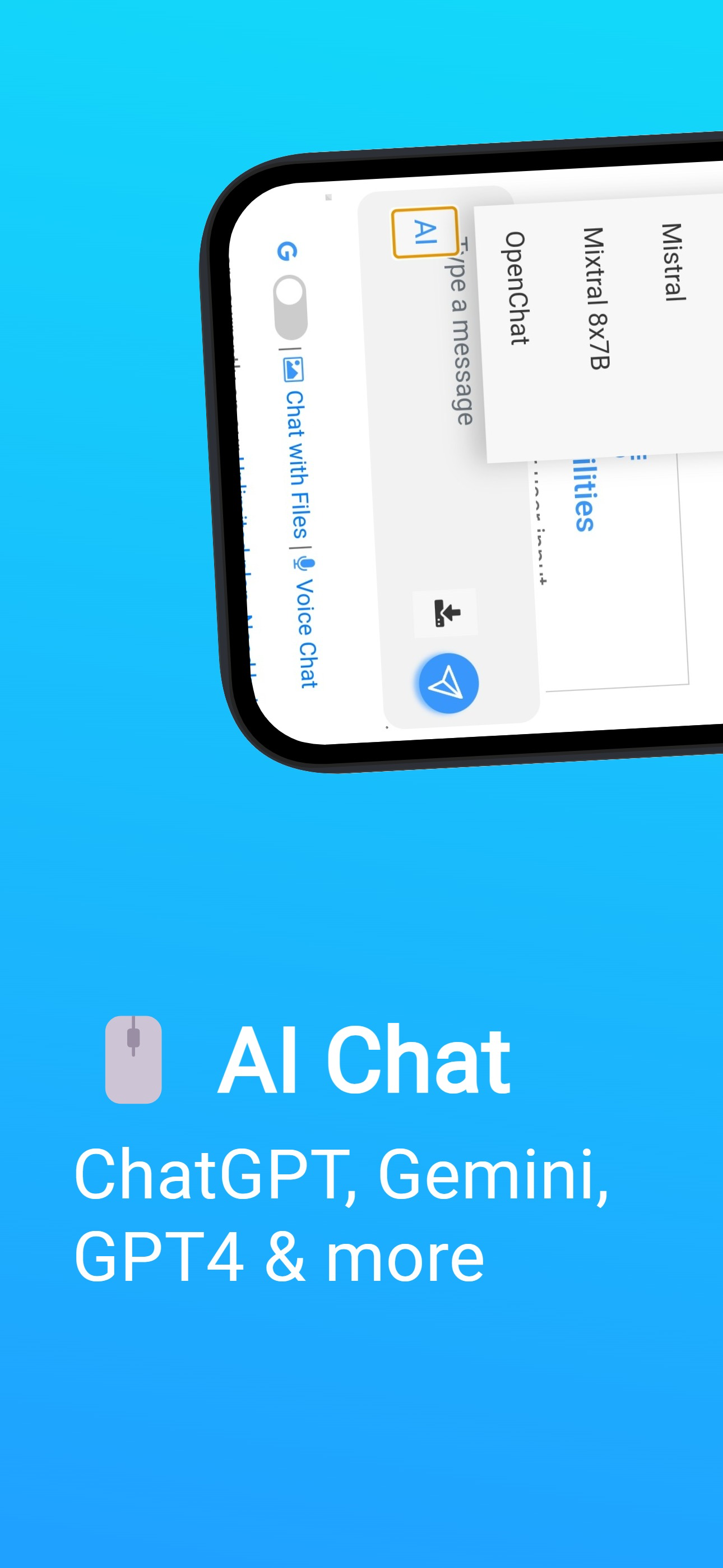 AI4Chat: Chat/Art/Music/Video