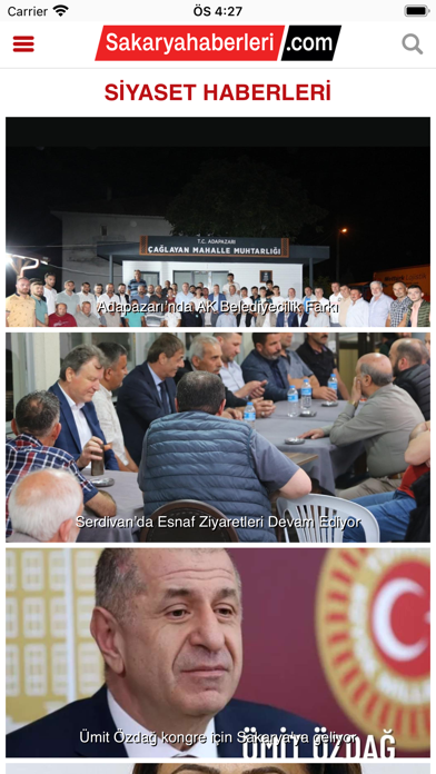 Sakarya Haberleri Screenshot