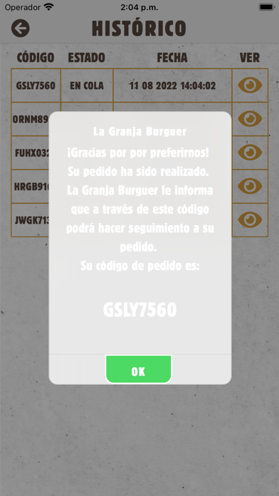 La Granja Burger Screenshot