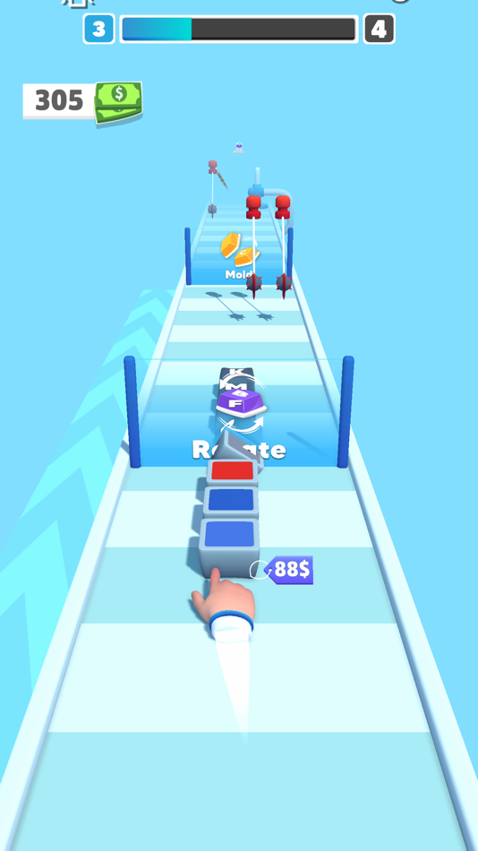 #4. Keyboard Run! (iOS) 由: omer cetin